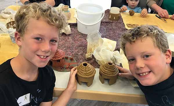 Kinder-Workshop Kunsthandwerk in der Handwerkskammer des Saarlandes